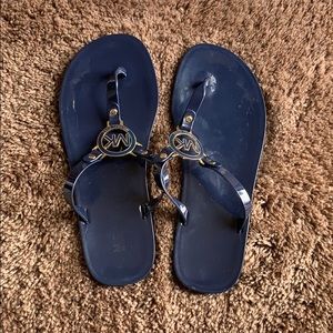 Michael Kors Rubber Flip Flops